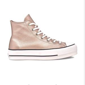 Rose Gold Metallic Converse